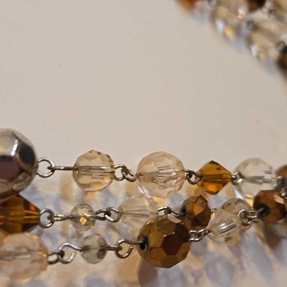 N-011-Vintage Signed Cookie Lee Necklace - Picture 2 of 5
